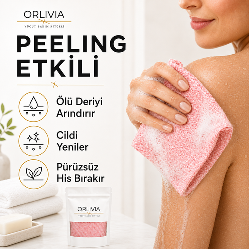 ORLIVIA Peeling Antibakteriel Duş Lifi