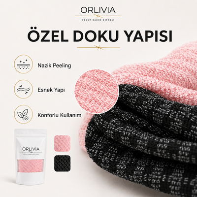 ORLIVIA Peeling Antibakteriel Duş Lifi