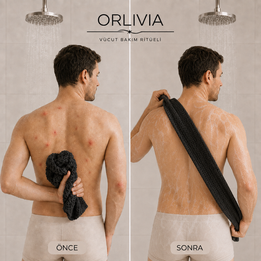 ORLIVIA Peeling Antibakteriel Duş Lifi