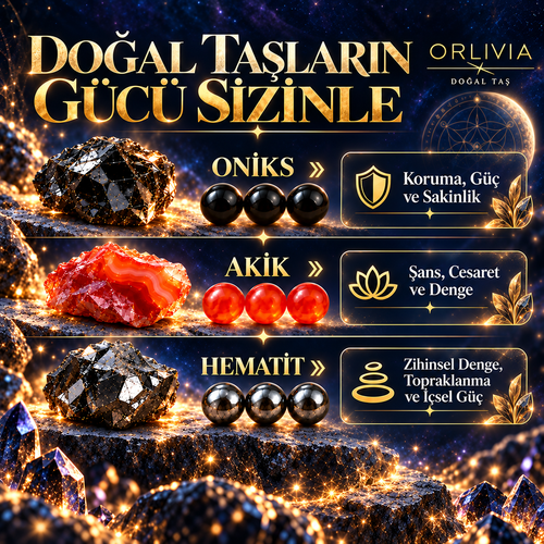 ORLIVIA Nazar Savar Bilekliği | Korunma ve Güç Enerjisi