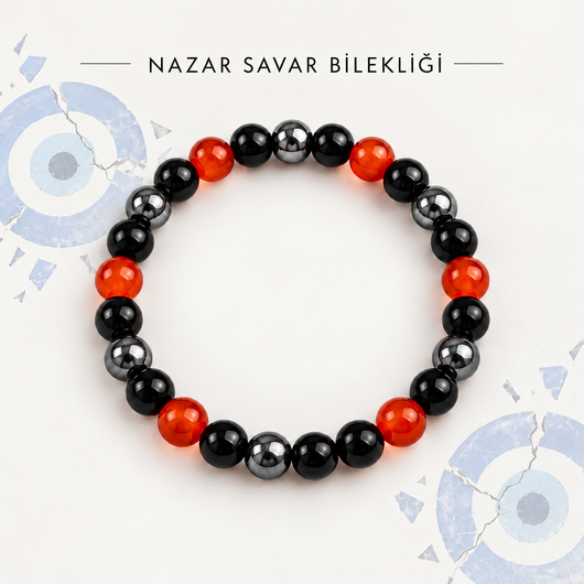 ORLIVIA Nazar Savar Bilekliği | Korunma ve Güç Enerjisi